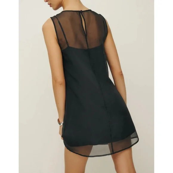 NEW Reformation Vina Dress Black 0